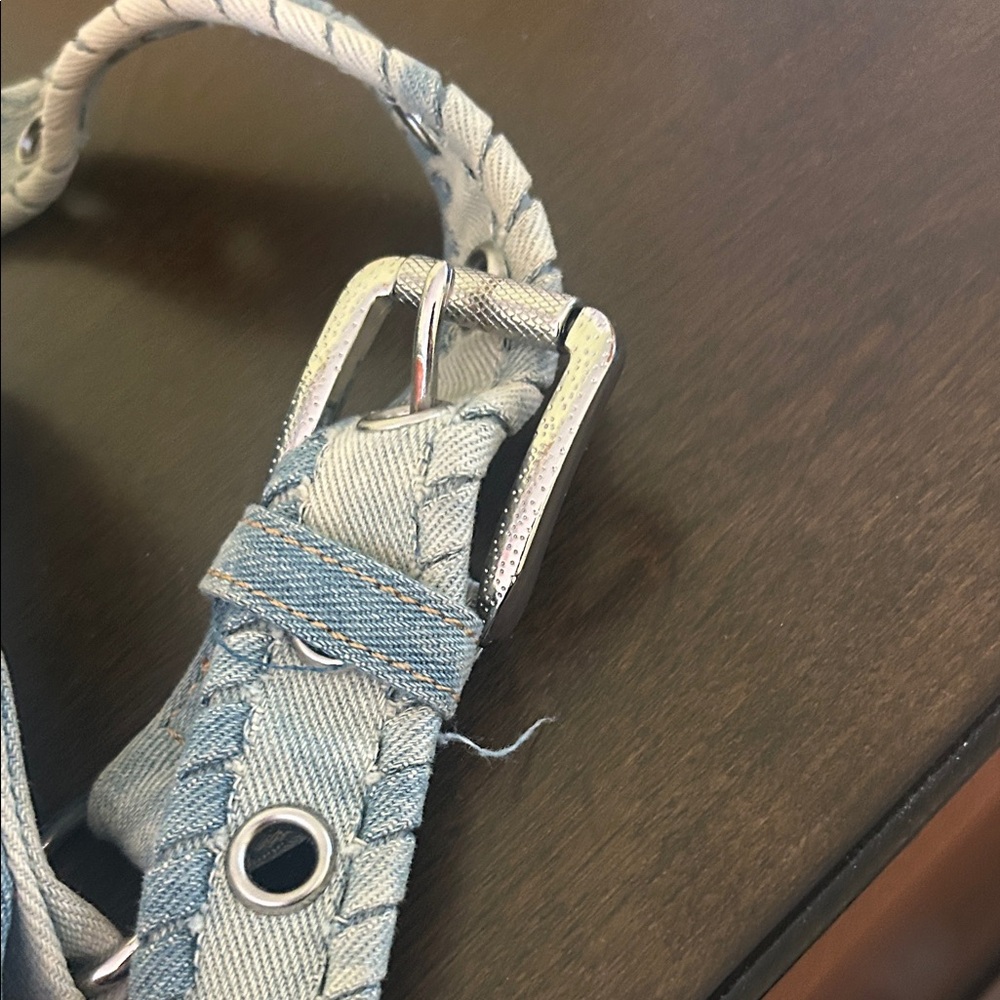 Urban Outfitters Blue Studded Crossbody Bag - Picture 6 of 6